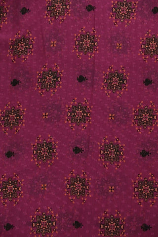 Pink Design Georgette Fabric