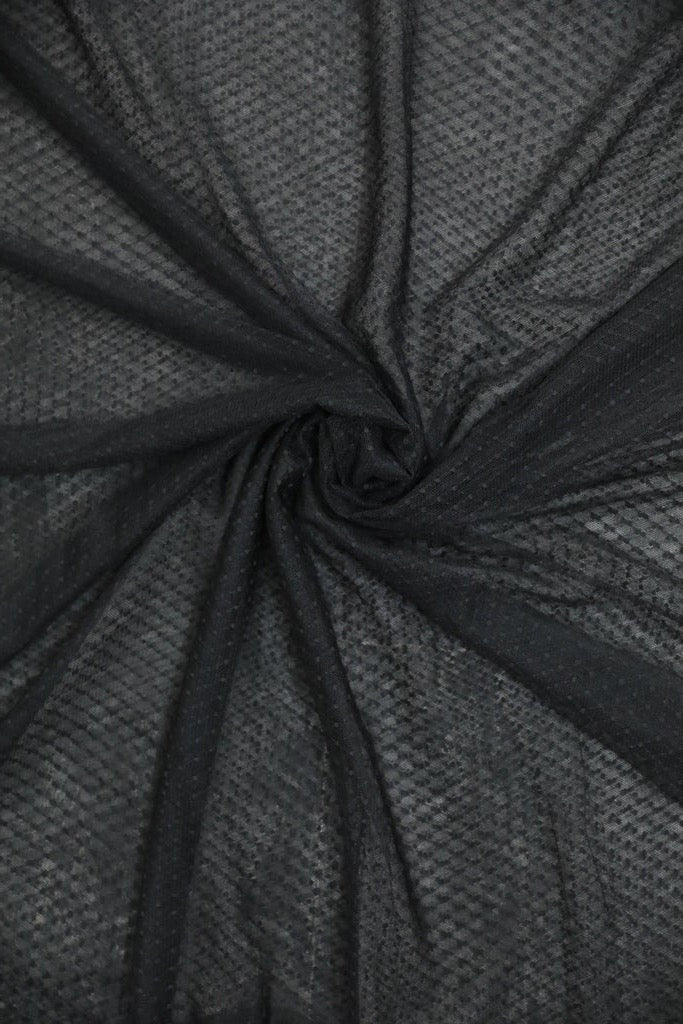 Black Net Fabric 2