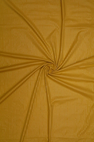 Mustard Yellow Lurex Cotton Fabric