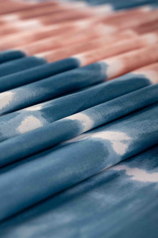 Tie -Dye Big width Crepe Fabric