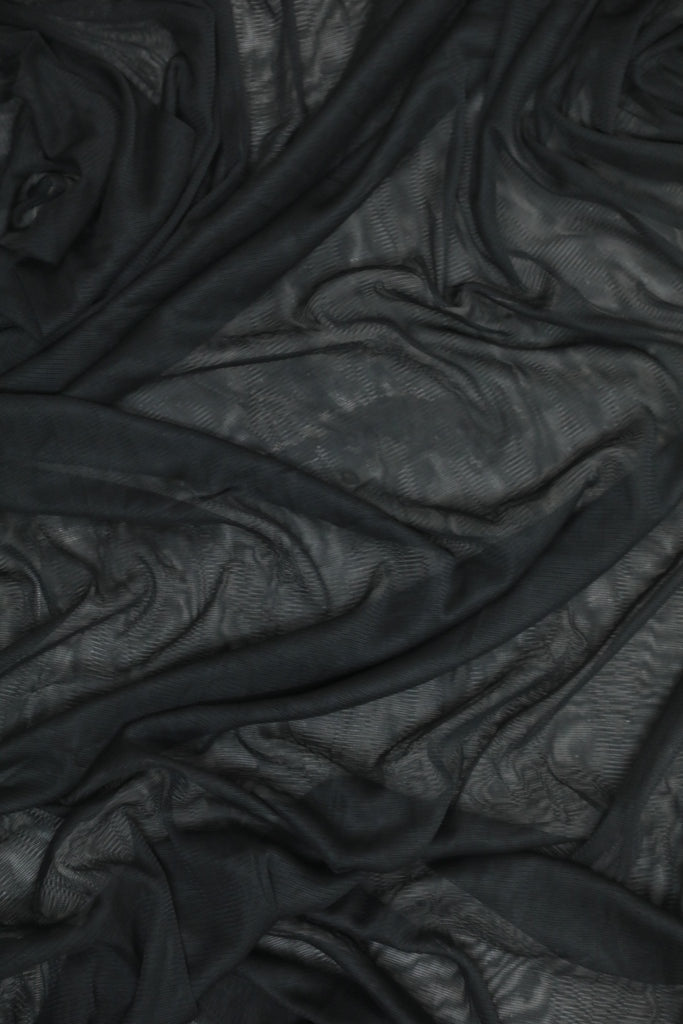 Black Net Fabric