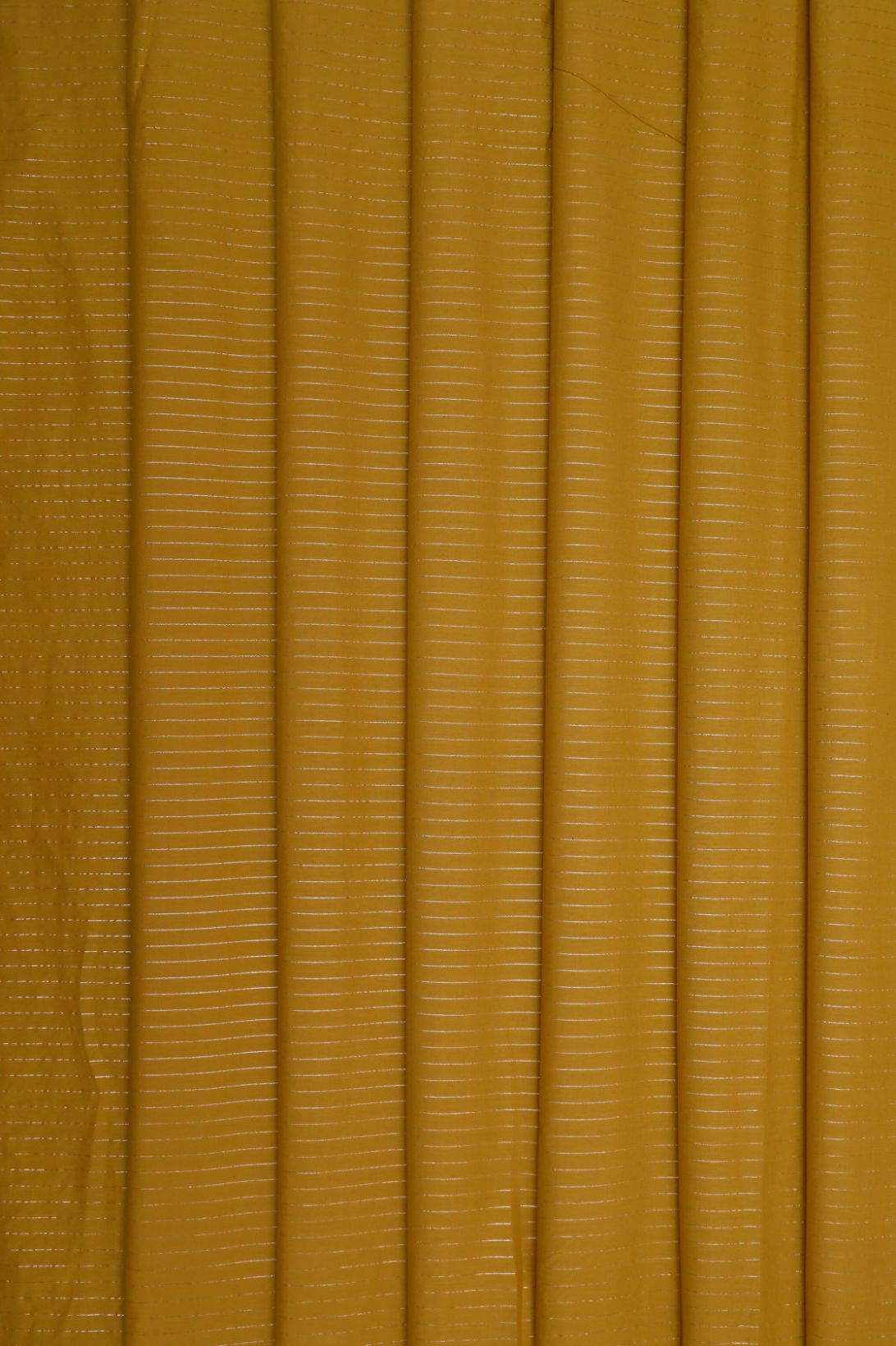 Mustard Yellow Lurex Cotton Fabric