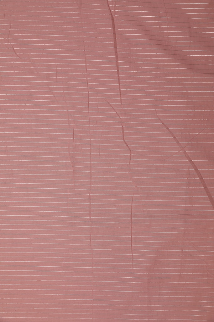 Pink Lurex Cotton Fabric
