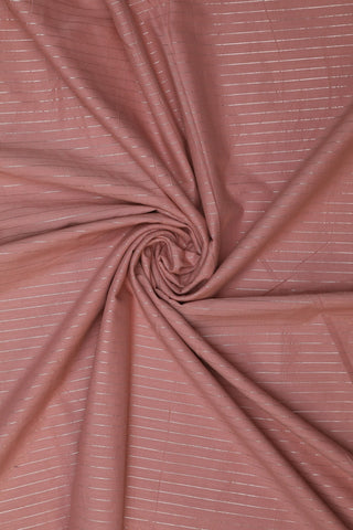Pink Lurex Cotton Fabric